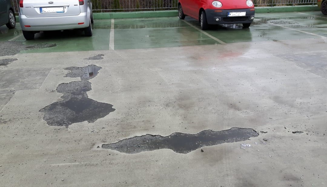 Parking przy ulicy Młoszowskiej do naprawy
