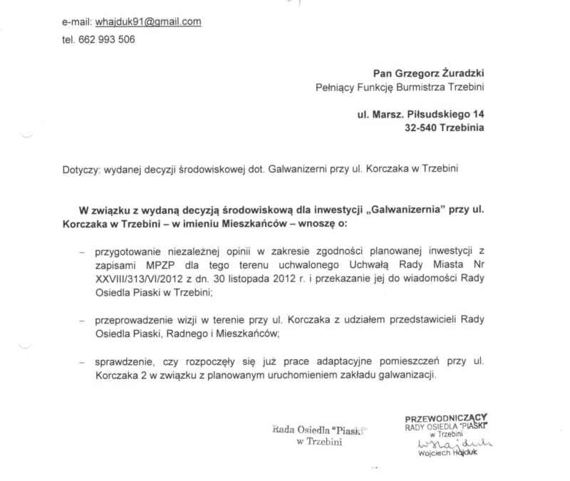 Wprawdzie decyzję środowiskową już wydano…