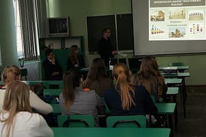 Podczas prelekcji na konferencji w Rzeszowie
