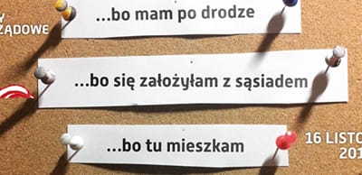 Głosuj, bo warto…