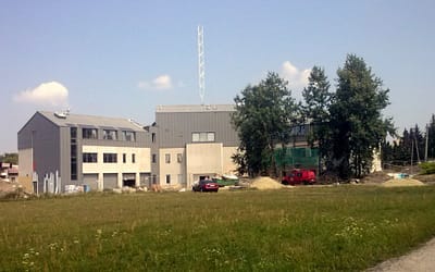 Trwa budowa Komisariatu Policji w Trzebini