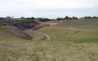 Rekultywacja zbiornika pomarglowego w Trzebini pełną parą!