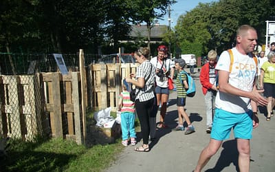 Trwają pierwsze Trzebińskie Targi Ogrodnicze