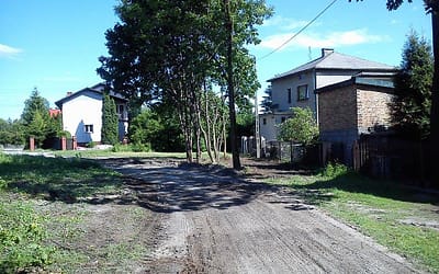 Karczowanie działek gminnych na Piaskach