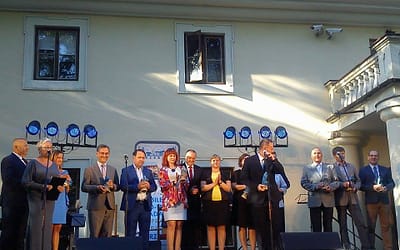 Artyści z Krakowa odwiedzili w piątek Trzebinię