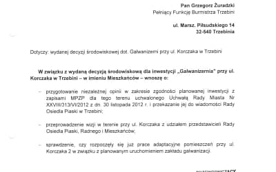 Wprawdzie decyzję środowiskową już wydano…