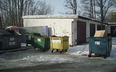 Stanowisko kontenerowe przy ul. Głogowej do poszerzenia