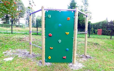 Najmłodsi mogą skorzystać ze ścianki wspinaczkowej