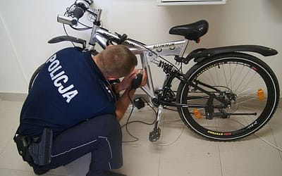 Bezpłatne znakowanie rowerów przy grillowisku