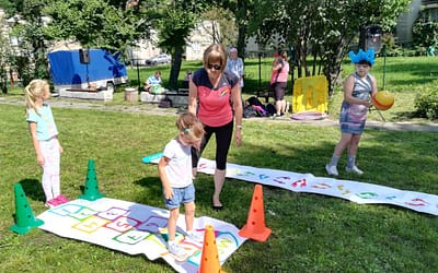 Przy słonecznej pogodzie i dobrym nastroju