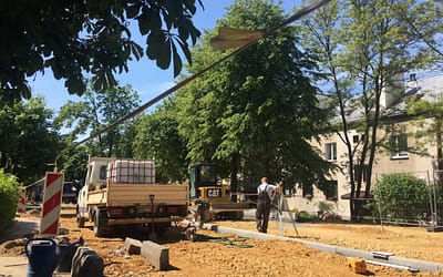 Powstają miejsca postojowe na Osiedlu Gaj