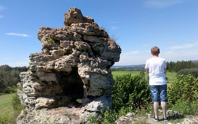 Rowerowo w Bolęcinie, czyli skałka i nie tylko