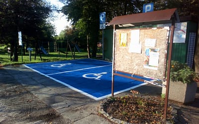 Wyznaczone miejsca dla niepełnosprawnych