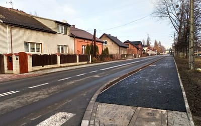 Przebudowa części chodników zakończona