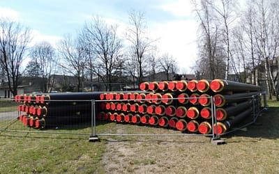 Wymiana sieci i podłączenie nowych budynków