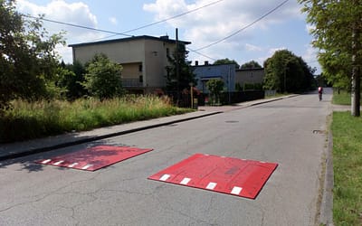 Progi zwalniające mają wyhamować kierowców