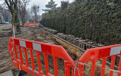 Odcinkowa wymiana sieci kanalizacyjnej na Piaskach
