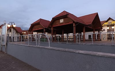 Odnowione otoczenie miejskiego targowiska w Trzebini