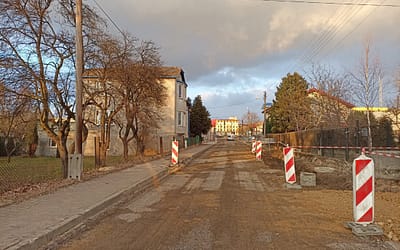 Przy Ochronkowej trwają już prace remontowe